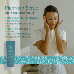 8436582882420 PLANKTON SCRUB GEL EXFOLIANTE 50ml SEA BEAUTY PRISMA NATURAL